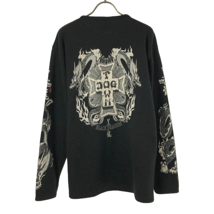 楽天市場】古着 ドッグタウン DOGTOWN 90s 龍柄 プリント 長袖 