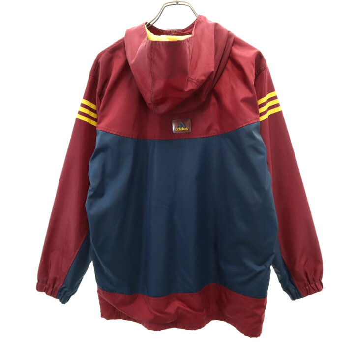 楽天市場】古着 adidas アディダス アノラックパーカー XL ボルドー 