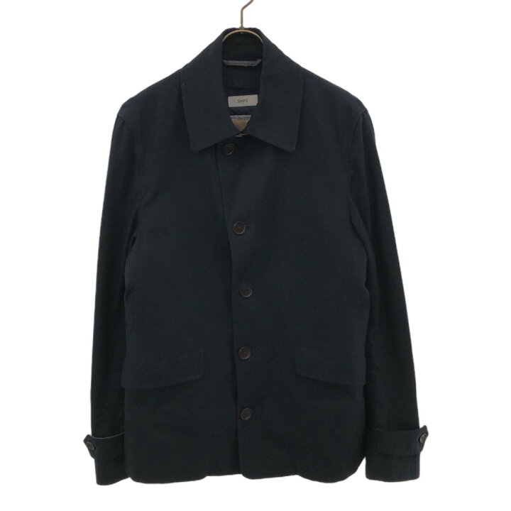 楽天市場】古着 シップス SHIPS ジャケット L ネイビー Themore 裏 