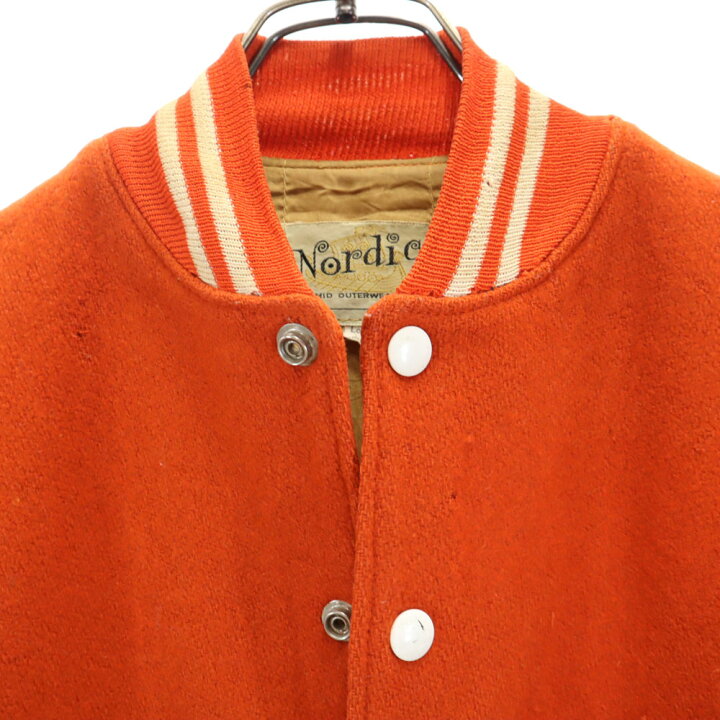 楽天市場】古着 Nordic 70s ヴィンテージ スタジャン 16 オレンジ 