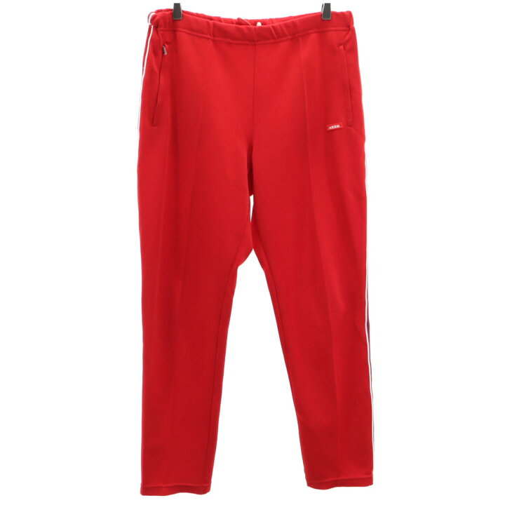 古着 adidas アディダス 70s ヴィンテージ 西ドイツタグ デサント製 ATS-195 ロングジャージパンツ S ネイビー 足掛け付き メンズ 【中古】 【PD】