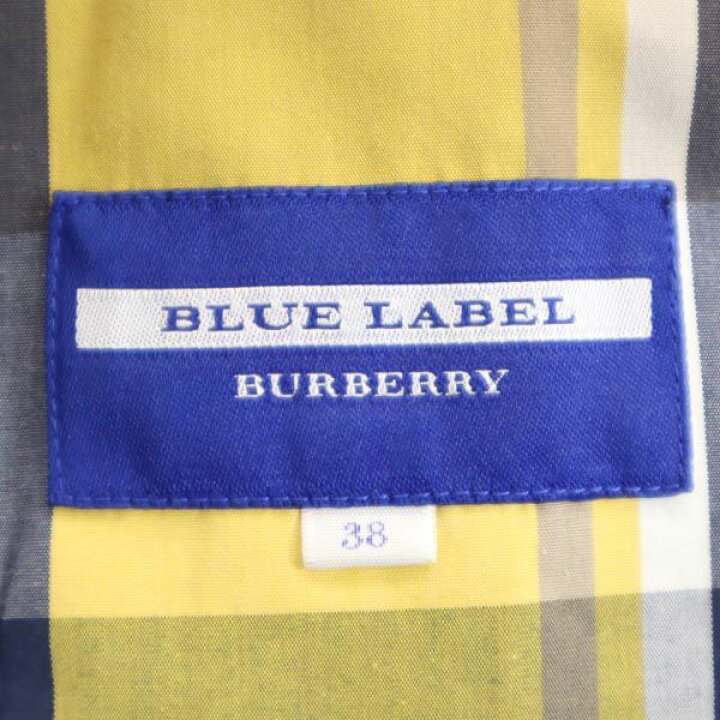 楽天市場】バーバリーブルーレーベル 三陽商会 コート 38 ネイビー  