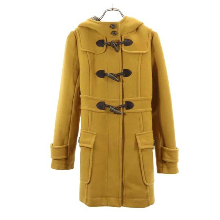 バーバリーブルーレーベル ダッフルコートキャメル 38 （楽天市場  