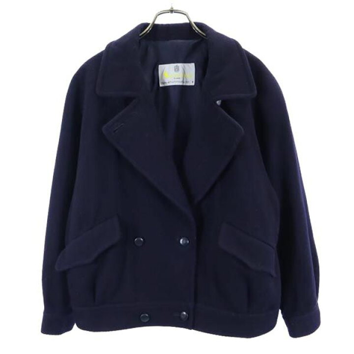 楽天市場】古着 Aquascutum アクアスキュータム ウールジャケット 9 紺  