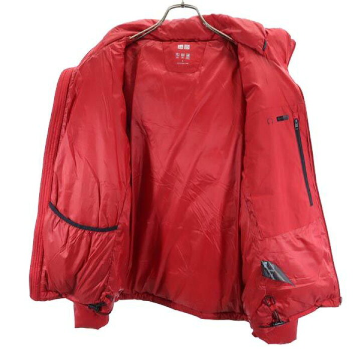 楽天市場】古着 UNIQLO ユニクロ シームレス ダウンパーカー S レッド 