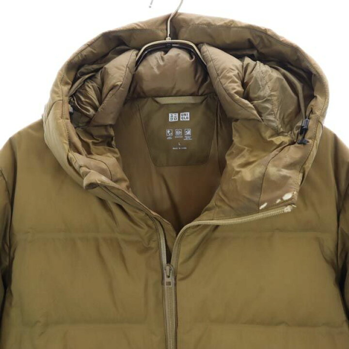 楽天市場】古着 UNIQLO ユニクロ シームレス ダウンパーカー L 