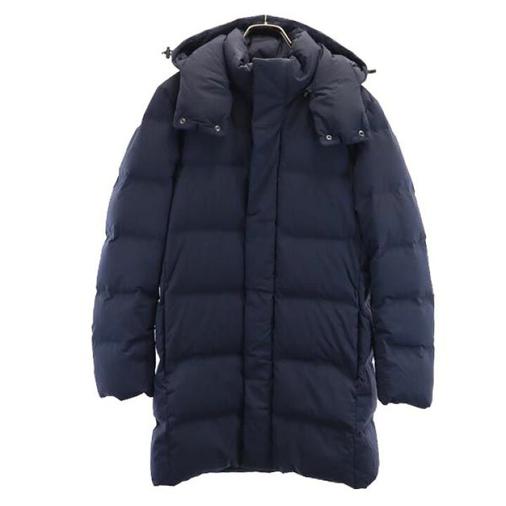 楽天市場】古着 UNIQLO ユニクロ シームレス ダウンコート S ネイビー 