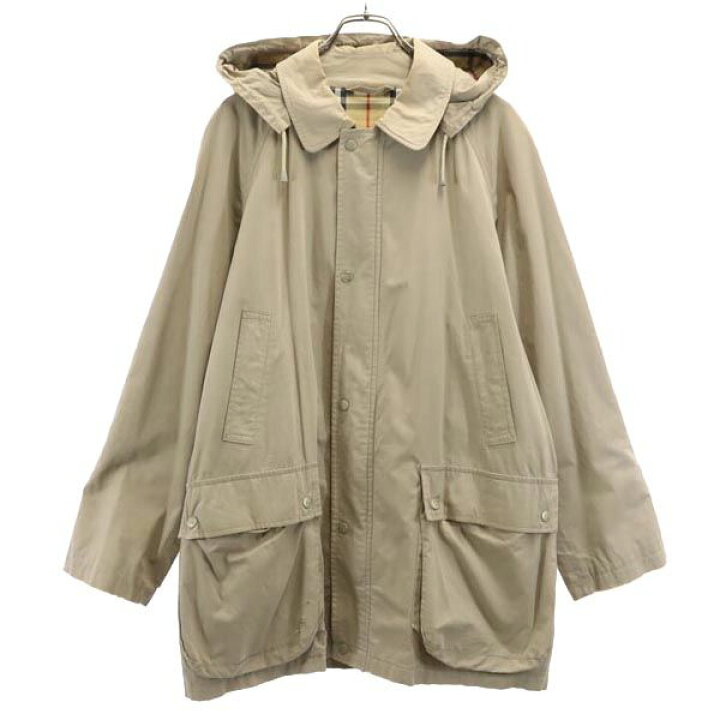 楽天市場】古着 バーバリー BURBERRY USA製 フード付き コート M  