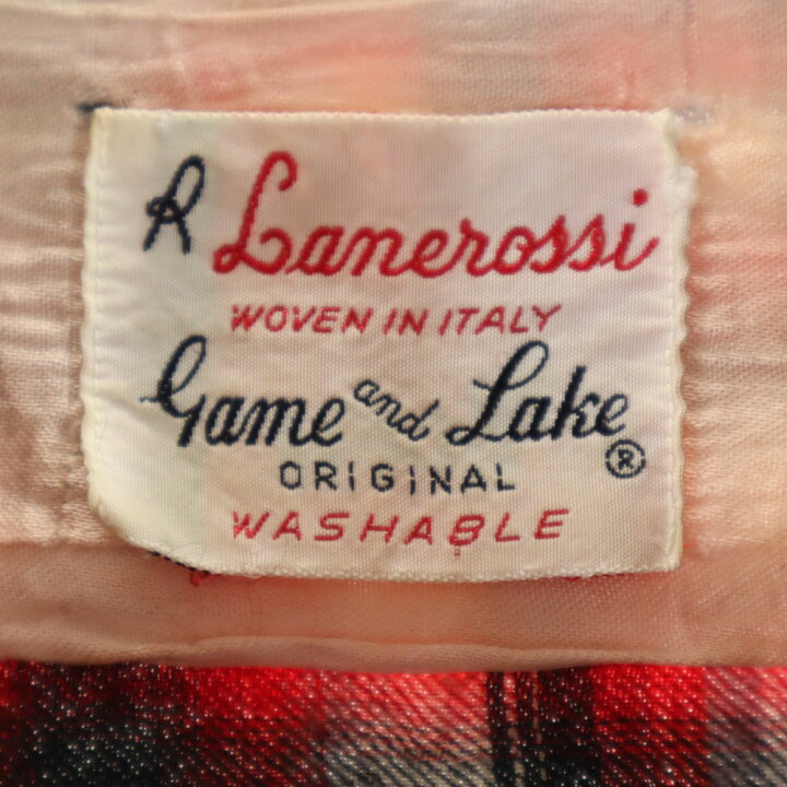 楽天市場】古着 Game and Lake 50s 60s 開襟 オープンカラー 