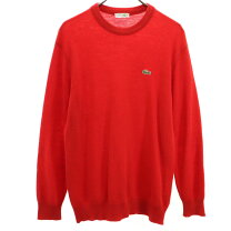 楽天市場】LACOSTE ラコステ（カラーレッド）（ニット・セーター 