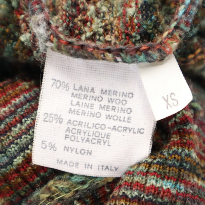 楽天市場】古着 Missoni ミッソーニ イタリア製 Vネック ニットベスト 