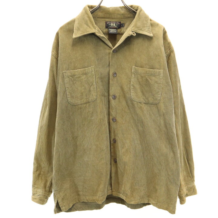 楽天市場】RRL 90s 赤3星 オールド 初期タグ 長袖 オープンカラー  