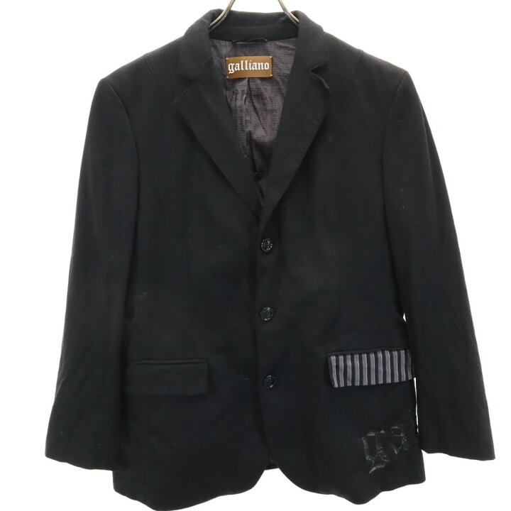 楽天市場】古着 galliano ガリアーノ テーラードジャケット 48 