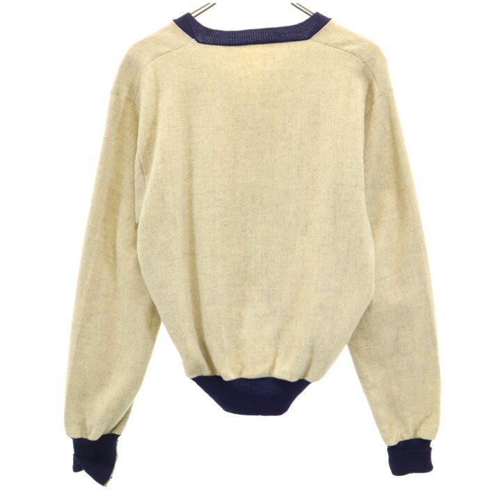 楽天市場】BERTIE & WYCKOFF 70s ヴィンテージ 長袖 フラノ生地 V  