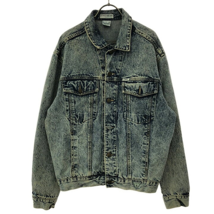 楽天市場】ゲス 90s USA製 デニムジャケット M Guess Gジャン GEORGES 