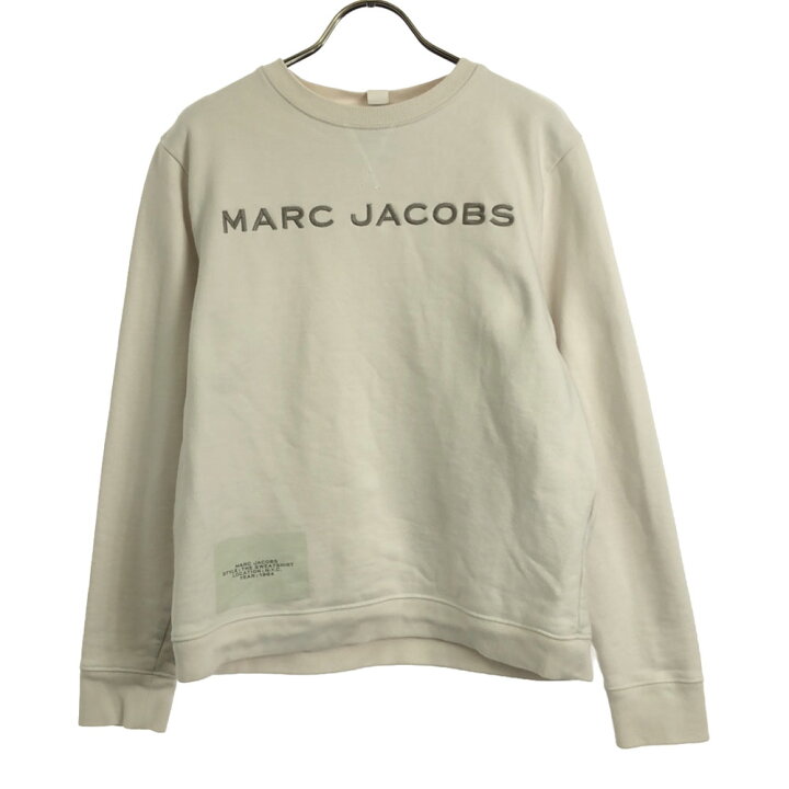 楽天市場】マークジェイコブス ロゴ刺繍 長袖 スウェット トレーナー  