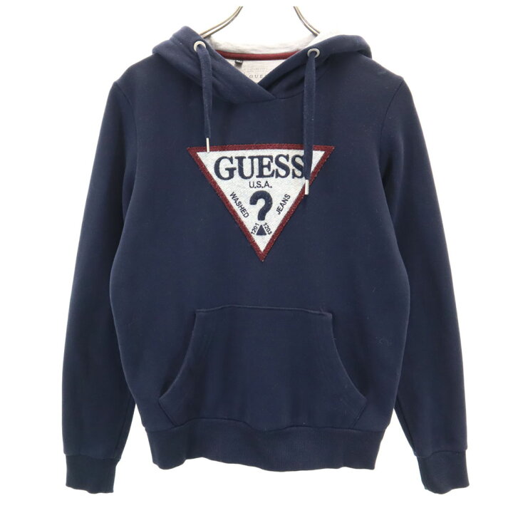楽天市場】古着 Guess ゲス 韓国製 長袖 スウェットパーカー XS 