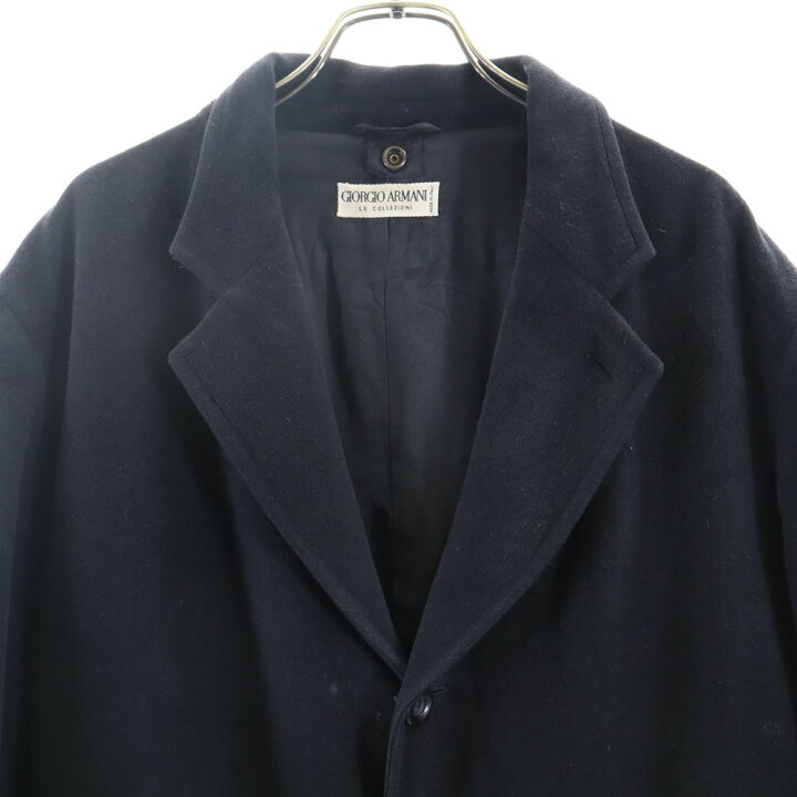 楽天市場】ジョルジオアルマーニ カシミヤブレンド ロング チェスター 