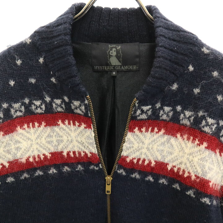 楽天市場】古着 HYSTERIC GLAMOUR ヒステリックグラマー ノルディック 