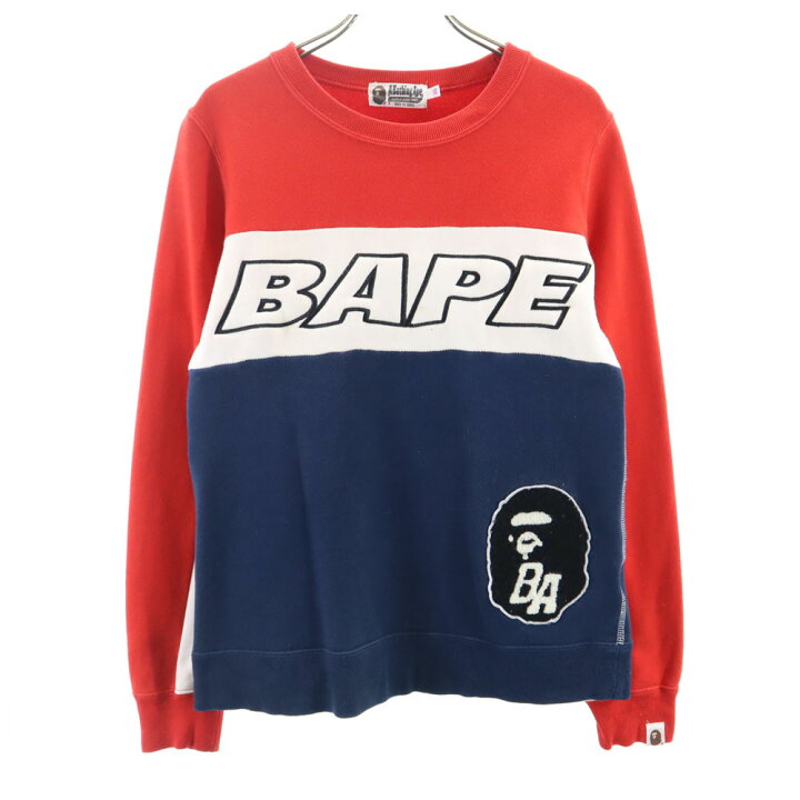 楽天市場】古着 アベイシングエイプ A BATHING APE 長袖 スウェット 