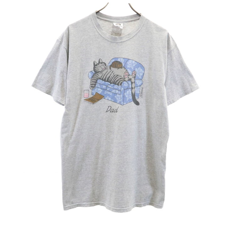 楽天市場】クリバンキャット 90s 00s オールド 半袖 Tシャツ M グレー 