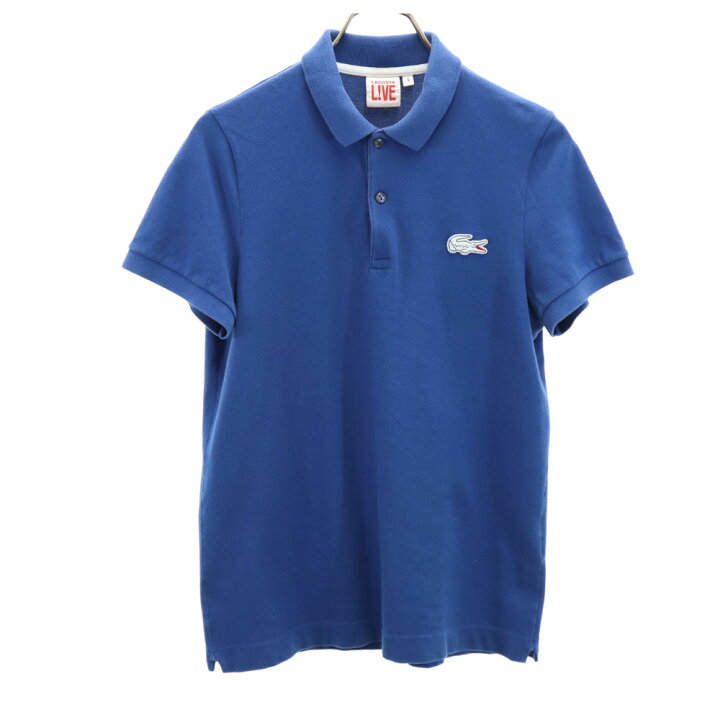 楽天市場】古着 LACOSTE L!VE ラコステライブ 半袖 ポロシャツ 3 