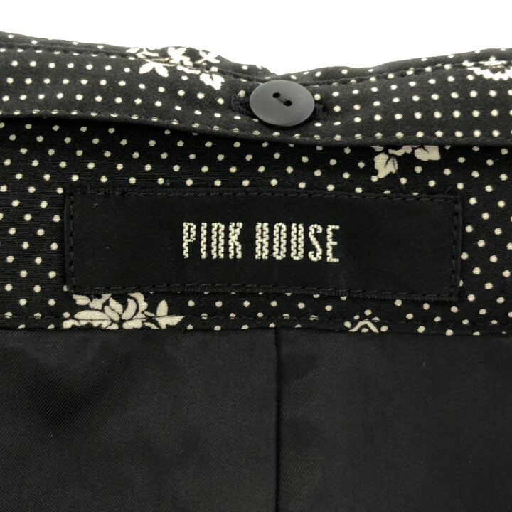 楽天市場】古着 ピンクハウス PINK HOUSE 花柄 フリルレース付き  