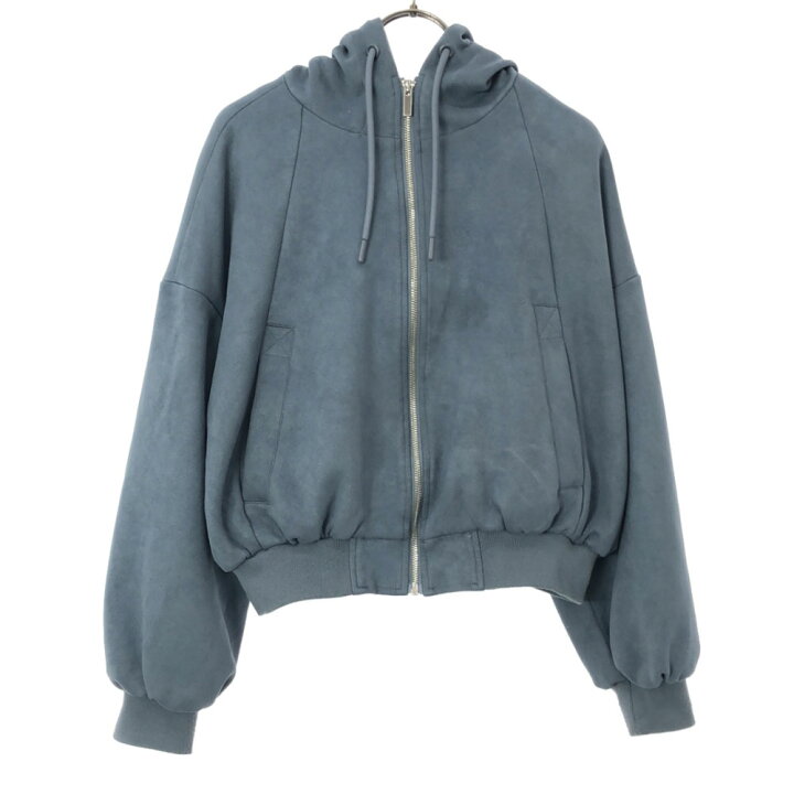 楽天市場】古着 ZARA ザラ 長袖 スエードライク ジップパーカー XS 