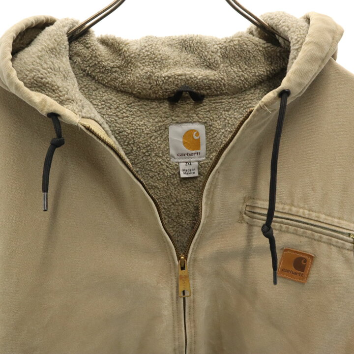 楽天市場】カーハート アクティブ ジャケット 2XL ベージュ Carhartt 