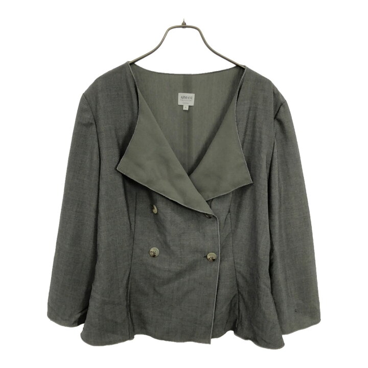 アルマーニ コレッツォーニ ジャケット テーラード ツイード メンズ46  