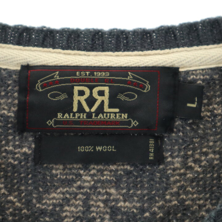 楽天市場】古着 RRL ダブルアールエル 90s 赤3星 ウール オールド 初期  