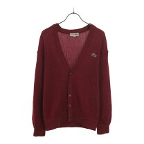 楽天市場】ラコステ カーディガン 古着 赤の通販 