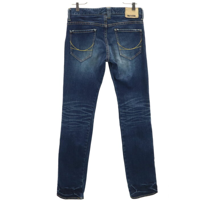 楽天市場】古着 ファクトタム FACTOTUM スキニーデニムパンツ W29 