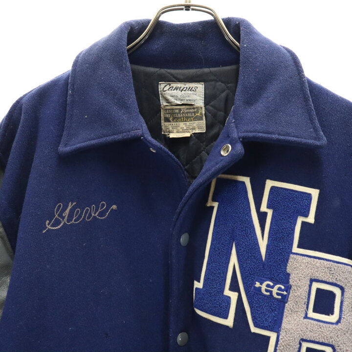 楽天市場】古着 CAMPUS キャンパス 70s ヴィンテージ スタジャン 