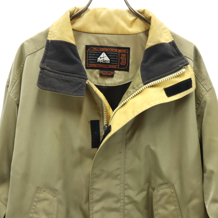 楽天市場】ナイキ 90s 00s オールド シェル ジャケット M カーキ NIKE 