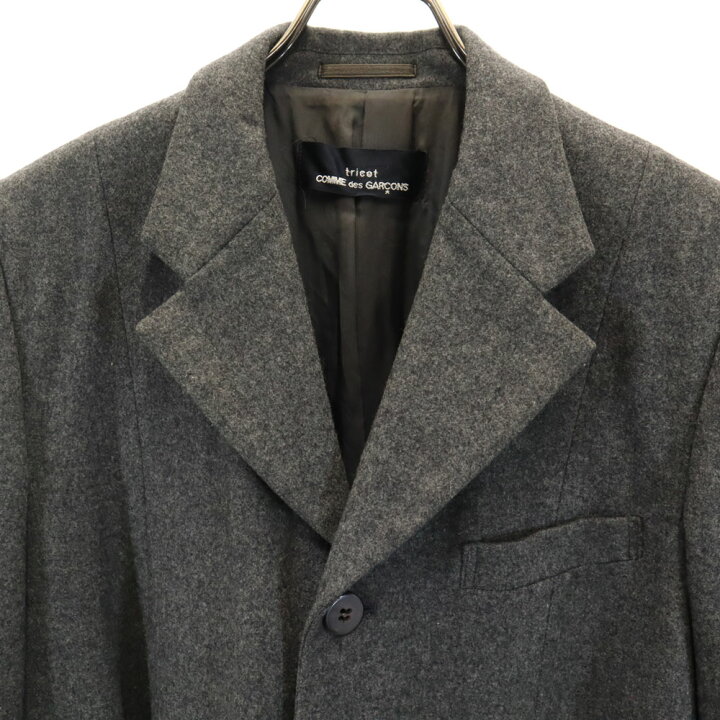 tricot COMME des GARCONS ジャケット M グレー 【古着】【中古  