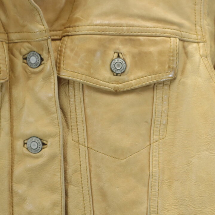 楽天市場】古着 GAP ギャップ オールド 牛革 レザー トラッカー 