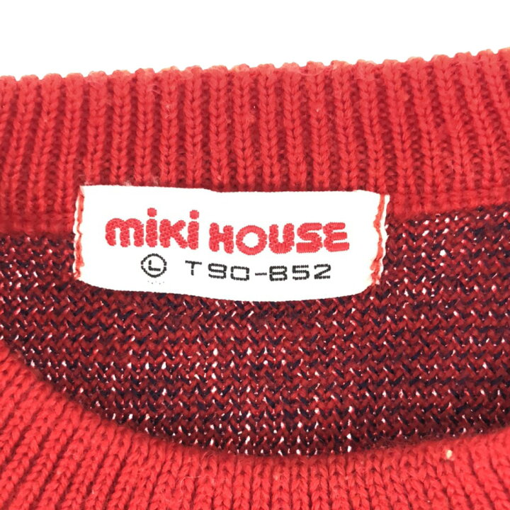 楽天市場】古着 mikihouse ミキハウス 日本製 くま 立体リボン 長袖 