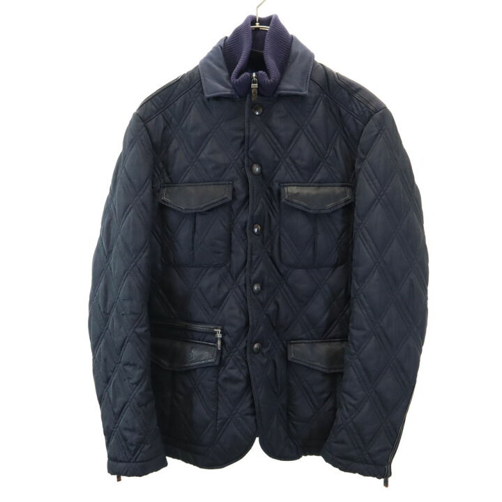 楽天市場】エトロ イタリア製 中綿ジャケット XS 濃紺 ETRO メンズ  