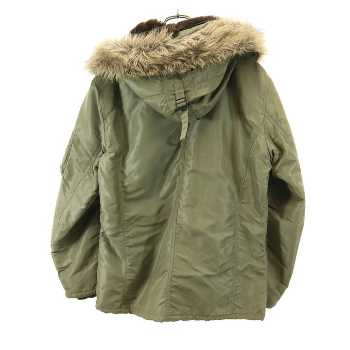 楽天市場】古着 N-3B ミリタリージャケット L カーキ メンズ 【中古 