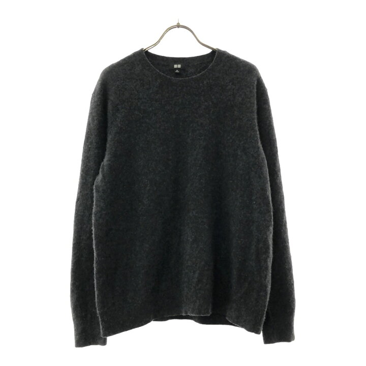 楽天市場】ユニクロ カシミヤ100% 長袖 セーター XL グレー系 UNIQLO + 