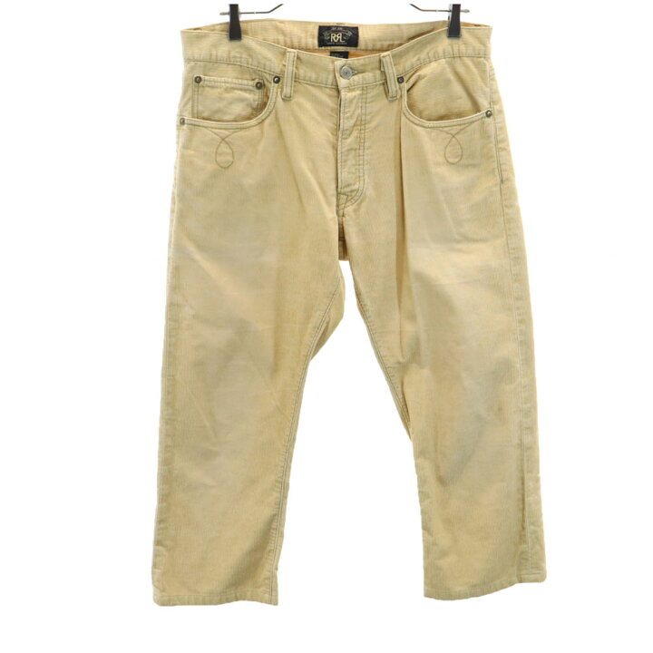 楽天市場】RRL USA製 コーデュロイパンツ W32 ベージュ ダブル 
