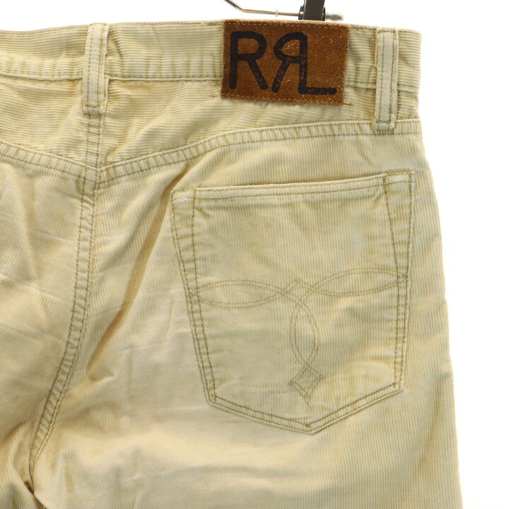 楽天市場】RRL USA製 コーデュロイパンツ W32 ベージュ ダブル 