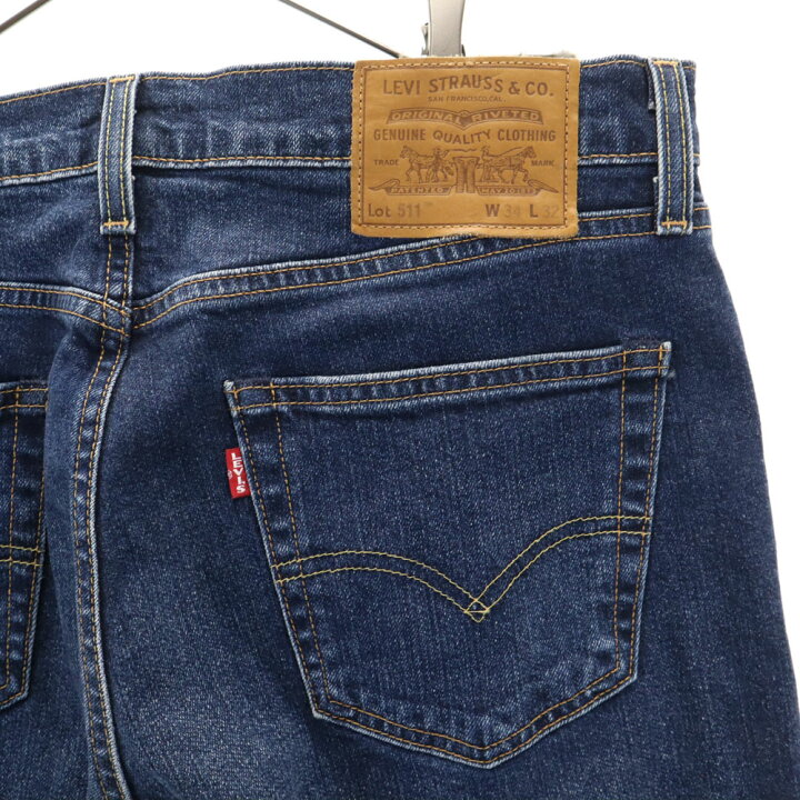 楽天市場】リーバイス 511 ビッグE デニムパンツ w34 ブルー Levi