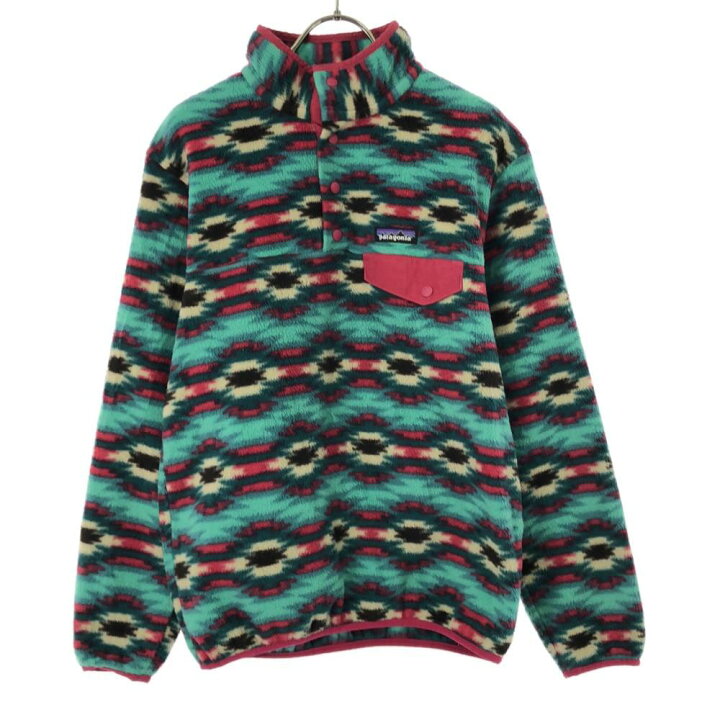 楽天市場】古着 パタゴニア patagonia シンチラ 総柄 フリース  