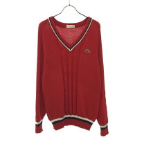 楽天市場】LACOSTE ラコステ（カラーレッド）（ニット・セーター 