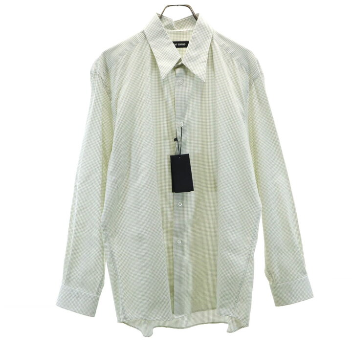 楽天市場】古着 未使用 ラフシモンズ RAF SIMONS チェック柄 長袖 