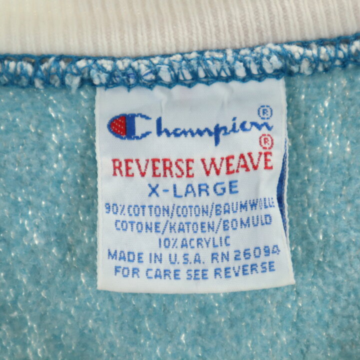 楽天市場】古着 チャンピオン Champion 90s リバースウィーブ USA製  