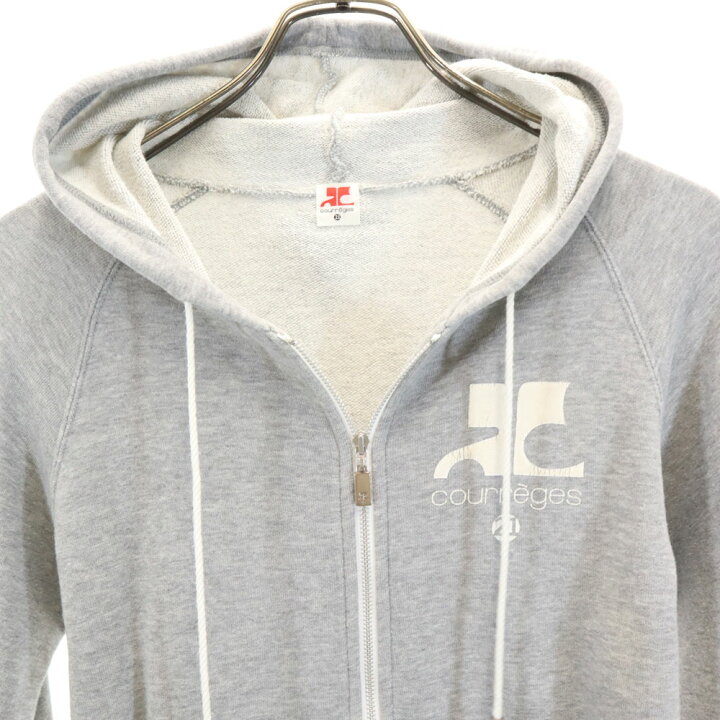 楽天市場】クレージュ 日本製 長袖 スウェット ジップパーカー 38  