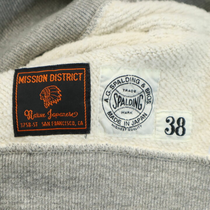 楽天市場】A.G.SPALDING & BROS × MISSION DISTRICT 日本製 長袖 